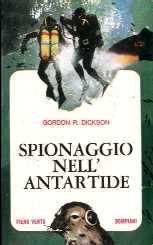 copertina di Spionaggio nell'antartide