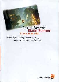 copertina di Blade Runner. Storia di un mito