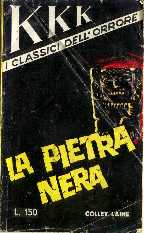 copertina di La pietra nera