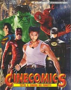 copertina di Cinecomics. Tutto il cinema dei fumetti