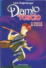 copertina di Damlo il roscio. Il sigillo di Zánter
