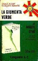 copertina di La giumenta verde