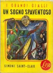 copertina di Un sogno spaventoso