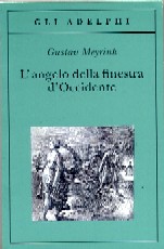 copertina di L'angelo della finestra d'Occidente