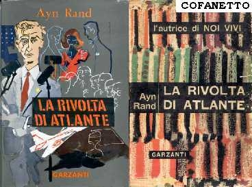 copertina di La rivolta di Atlante