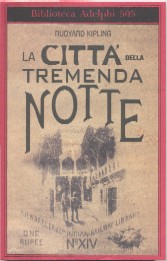 copertina di La città della tremenda notte