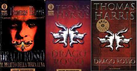 copertina di Drago Rosso. Il delitto della terza luna