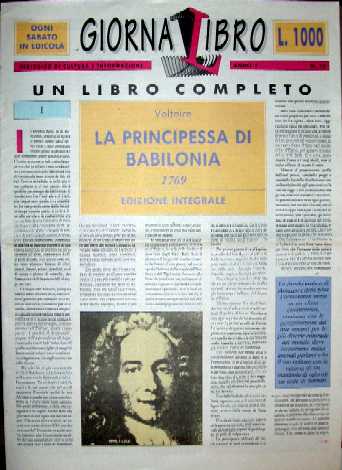 copertina di La principessa di Babilonia