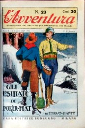 copertina di Gli esiliati di Poker-Flat