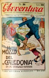 copertina di Il mozzo del `Caledonia`