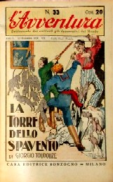 copertina di La torre dello spavento