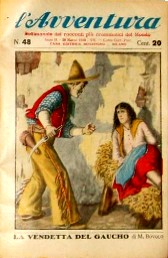 copertina di La vendetta del gaucho