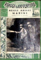 copertina di Negli abissi marini