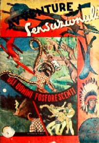 copertina di Gli uomini fosforescenti