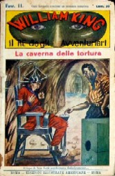 copertina di un volume della collana William King. Il Re degli Avventurieri