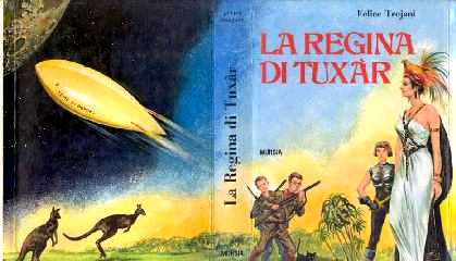 copertina di La regina di Tuxàr