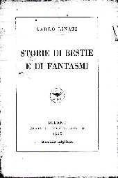 copertina di Storie di bestie e di fantasmi