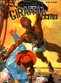 copertina di La giraffa bianca