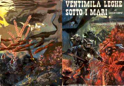 copertina di Ventimila leghe sotto i mari