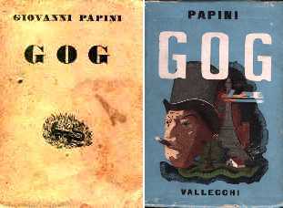 copertina di un volume della collana Opere di Giovanni Papini