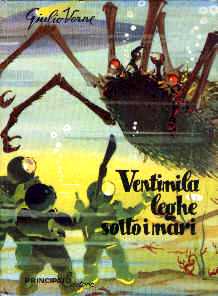copertina di Ventimila leghe sotto i mari