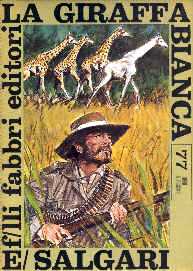 copertina di La giraffa bianca