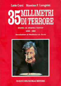 copertina di 35 millimetri di terrore. Guida al cinema horror 1980-1990