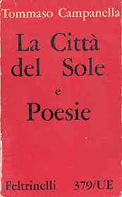 copertina di La Città del Sole e Poesie