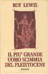 copertina di Il più grande uomo scimmia del Pleistocene