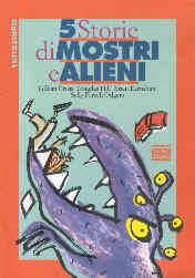 copertina di 5 storie di mostri e alieni