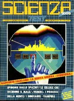 copertina di Scienza Duemila a. IV n. 7
