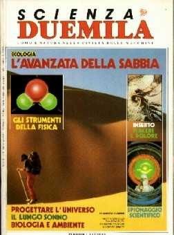 copertina di Scienza Duemila a. IX n. 9