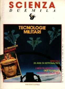 copertina di Scienza Duemila a. VIII n. 5