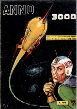 copertina di Anno 3000. Selezione di Fantascienza per Ragazzi a. I, n. 1