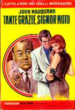 copertina di Tante grazie, signor Moto