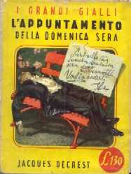 copertina di L'appuntamento della domenica sera