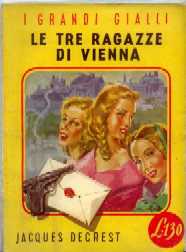 copertina di Le tre ragazze di Vienna