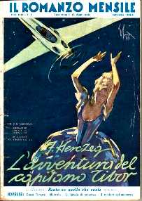 copertina di L'avventura del capitano Tibor