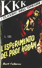 copertina di L'esperimento del Prof. Hoban