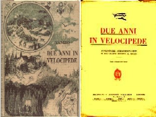 copertina di Due anni in velocipede