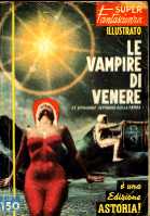 copertina di Le vampire di Venere