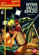 copertina di Nyria dello spazio
