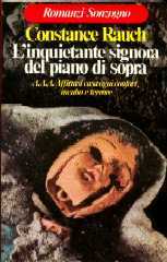 copertina di L'inquietante signora del piano di sopra