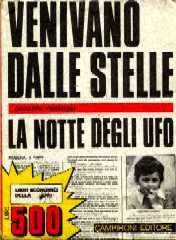 copertina di Venivano dalle stelle.
La notte degli UFO