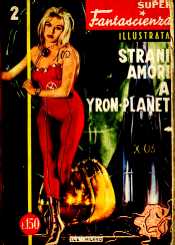 copertina di Strani amori a Yron Planet