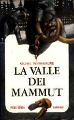 copertina di La valle dei mammut