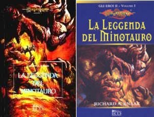 copertina di un volume della collana Gli Eroi II di Dragon Lance