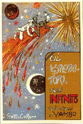 copertina di Gli esploratori dell'infinito