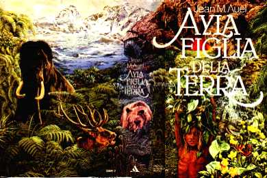 copertina di Ayla figlia della Terra
