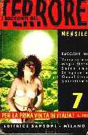 copertina di I Racconti del Terrore 7